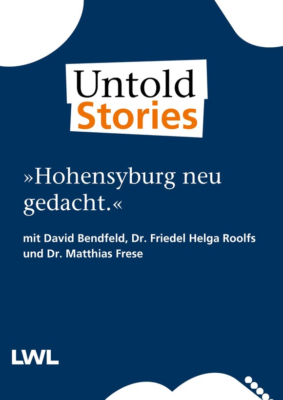 Titelseite blau: "Hohensyburg neu erklärt."