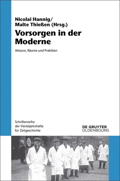 Buchcover "Vorsorgen in der Moderne. Akteure, Räume und Praktiken"