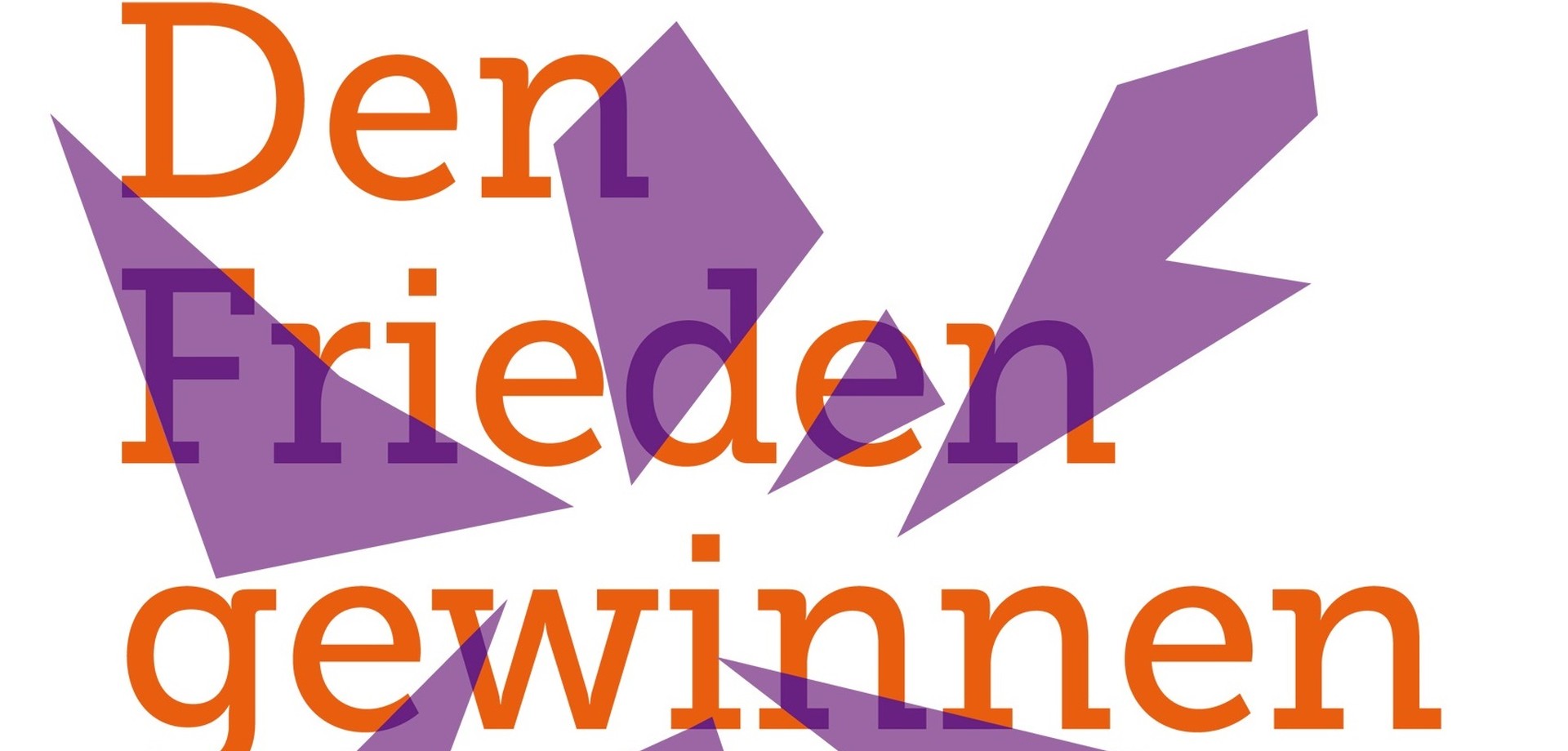 Logo: Den Frieden gewinnen