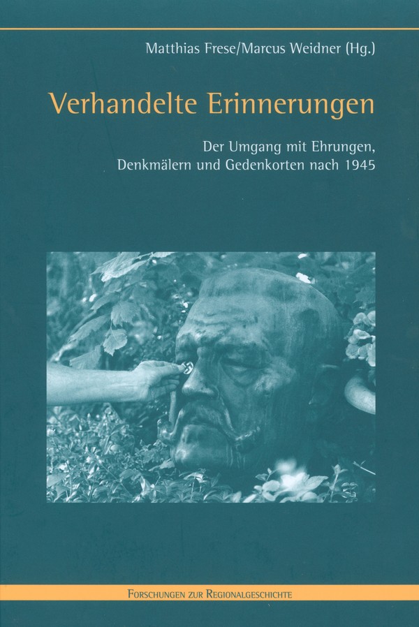Cover des Bandes Verhandelte Erinnerungen