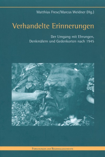 Cover des Bandes Verhandelte Erinnerungen