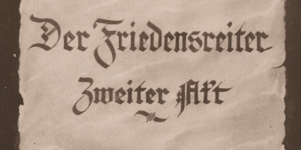 Screenshot Film: "Der Friedensreiter: Zweiter Akt"
