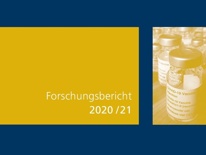 Cover des Forschungsberichts 2020/21 Cover des Forschungsberichts 2020/21